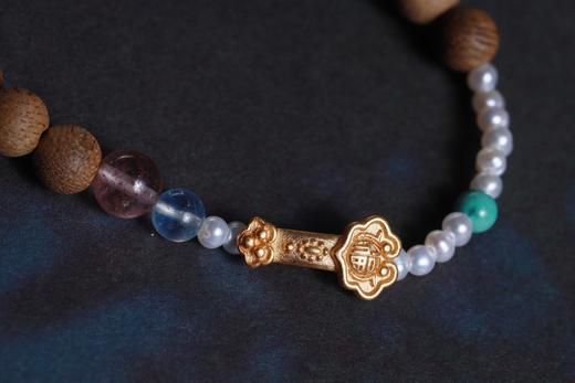 SDCX0017°沉香手链手串 商品图2