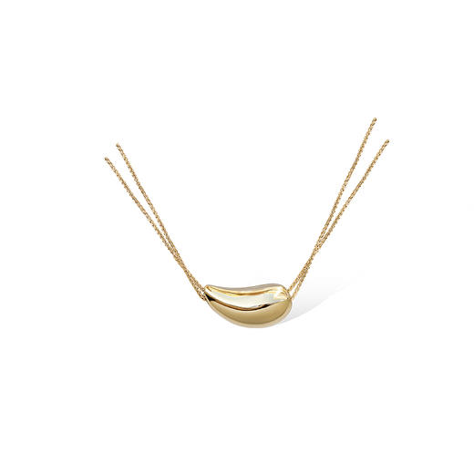 【戚薇&刘忻同款】Drop水滴系列 | 金色小水滴项链 商品图4