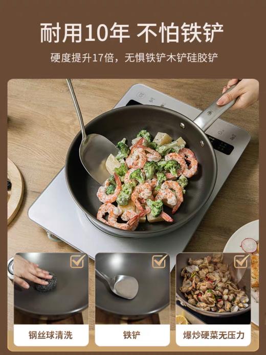 【云粉节】10楼  三头鹰 无涂层不粘钛锅  28CM/30CM/32cm  吊牌价1199/1259/1399元  活动价899/959/999元 商品图3