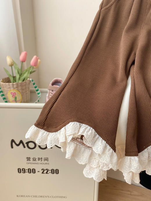 【洋气好搭配！】女童打底裤春秋款小儿童洋气百搭长裤女宝宝春季外穿时髦喇叭裤子 商品图1