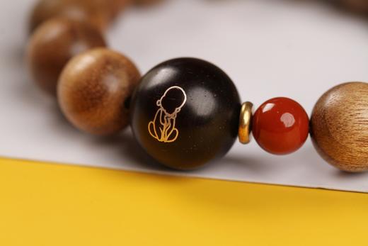 JSNM0047°老料金丝楠木手串 商品图3