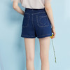 欧芮儿 2018夏装新款韩版显瘦直筒高腰阔腿热裤女牛仔短裤女夏 商品缩略图1
