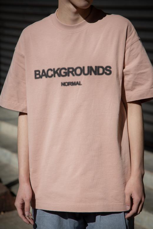 E410812986模糊字母短袖T恤 商品图1