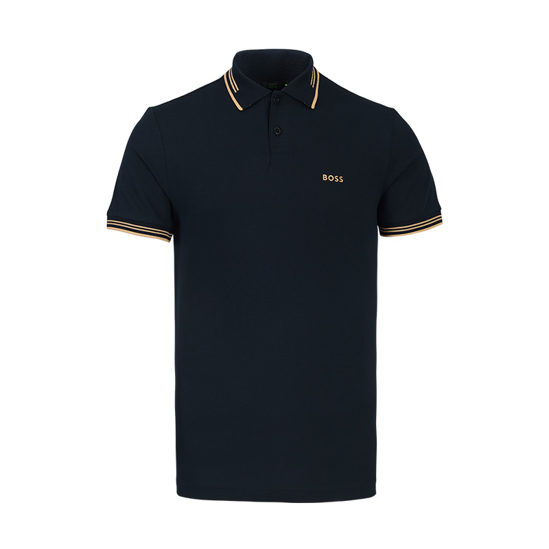 BOSS 男士弹棉短袖Polo T恤 11890