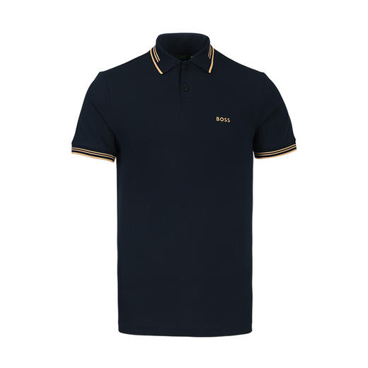 BOSS 男士弹棉短袖Polo T恤 11890 商品图0