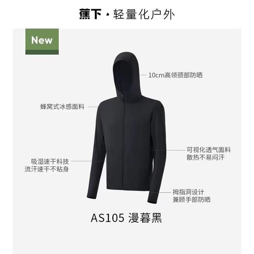 防晒衣蕉下男款修身防晒衣 商品图2