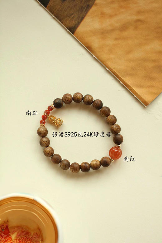 绿棋楠【漫音】手串 0.8*18 商品图5