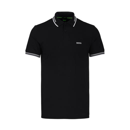 BOSS 男士弹棉短袖Polo T恤 11890 商品图4