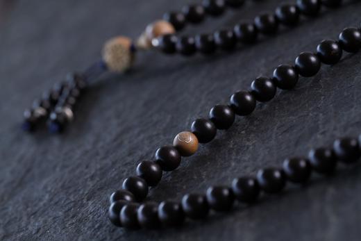 XYZT0066°小叶紫檀带金星佛珠男女手串 商品图7