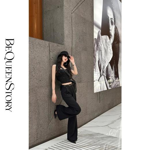 余潇潇【纯欲法则】纯欲感显瘦鱼骨胸衣性感百搭蕾丝抹胸背心 商品图3