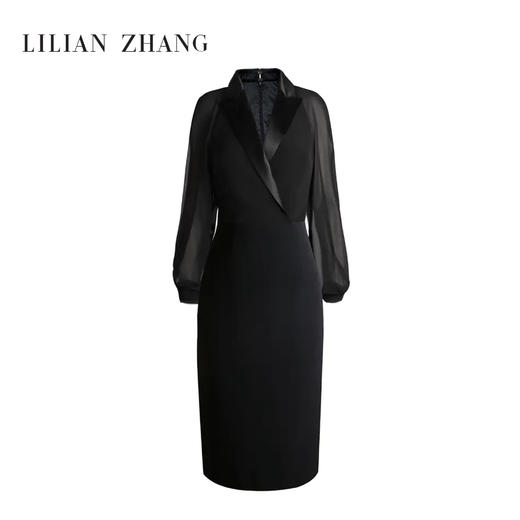 E-“定制”—“奢华都市”——摩登新宠——挚爱老钱风连衣裙 2401037 商品图0