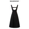 MAXRIENY复古A字公主裙秋季华夫格伞摆背带短裙(货号:MC87SK533) 商品缩略图4