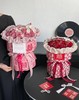 *【琳琅】小香风喜结连理花艺布/ 粉色、红色（0.5*1.5m/条）喜字布 商品缩略图0