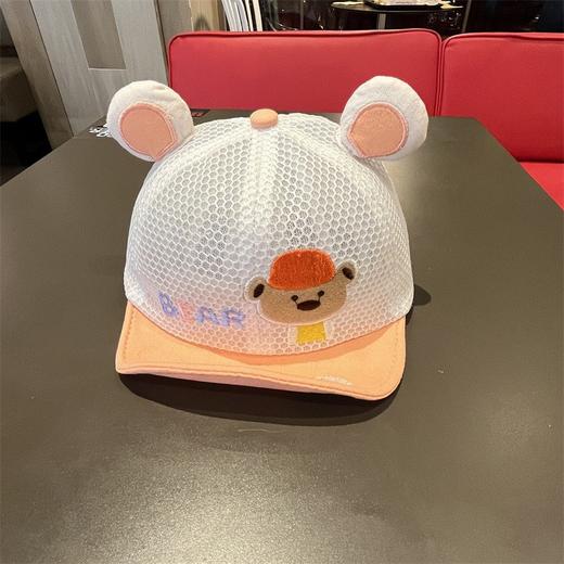 【小熊字母鸭舌帽】宝宝帽子春秋季男童可爱超萌鸭舌帽夏婴儿百搭女童棉质软檐棒球帽 商品图11