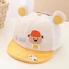 【小熊字母鸭舌帽】宝宝帽子春秋季男童可爱超萌鸭舌帽夏婴儿百搭女童棉质软檐棒球帽 商品缩略图8