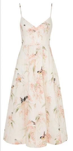 【门店同款】ENJOY夏季重磅亚麻度假吊带裙 157144951 商品图0