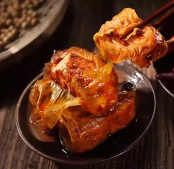 邹三和夹江腐乳（白菜腐乳）360g 商品图1