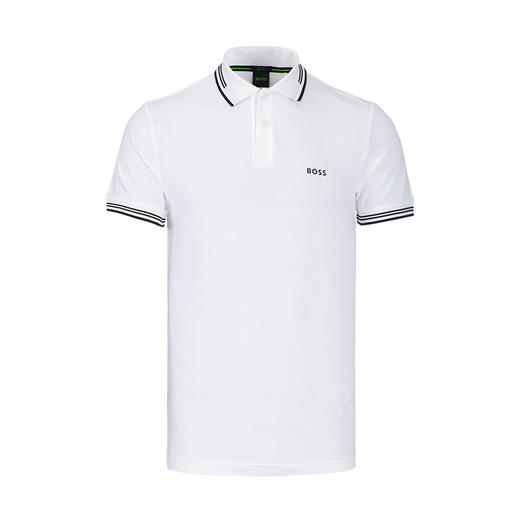 BOSS 男士弹棉短袖Polo T恤 11890 商品图2
