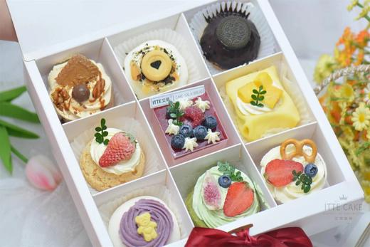 【九宫格甜品盒】糯米卷、大幅、泡芙、慕斯杯、班戟、纸杯蛋糕…用下午茶，收集时光的美好~ 商品图1