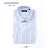 占姆士夏季棉质条纹衬衫男士短袖商务休闲半袖 商品缩略图1
