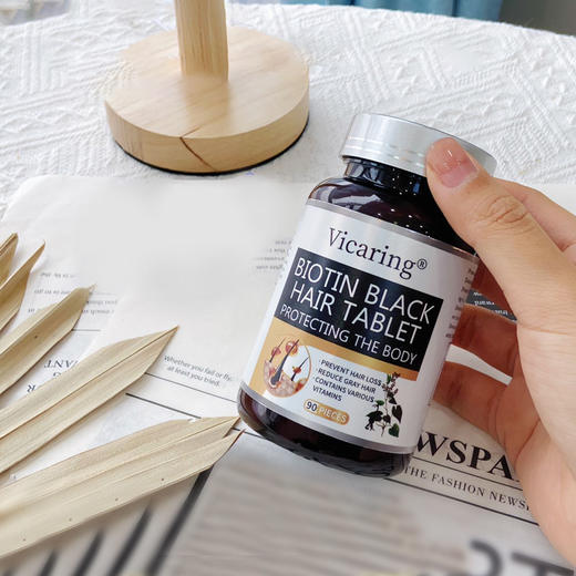 Vicaring生物素压片糖果54克(0.6克x90片)  2瓶 商品图2