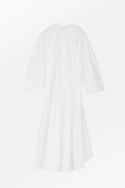 Mark Kenly Domino Tan  婴儿蓝/白色缀珍珠DAISY领巾衬衫裙 商品图6