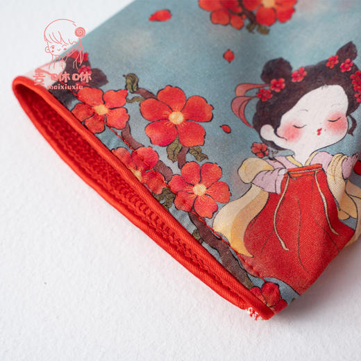 【女童国风连衣裙】2024麦咻咻女童旗袍夏季中国风复古连衣裙宝宝汉服儿童薄款短袖 商品图3