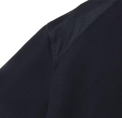 T760夏季时尚拼接潮流polo衫时尚新款纯色男士短袖休闲百搭简约上衣 商品图4