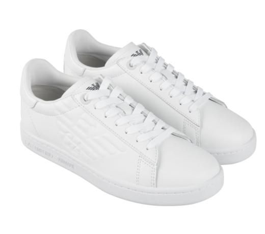 Armani EA7 阿玛尼 男女通款真皮运动休闲鞋/小白鞋 11948 商品图3