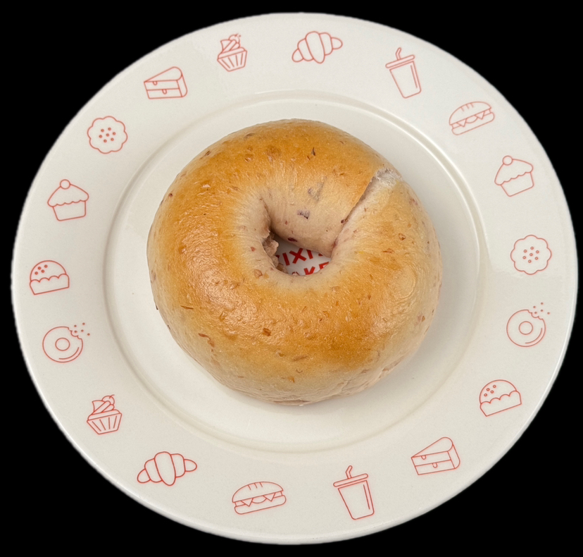 玫瑰乳酪贝果（10点左右陆续出）