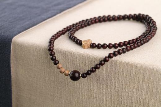 XYZT0064°印度小叶紫檀手串·0.6*108 商品图0