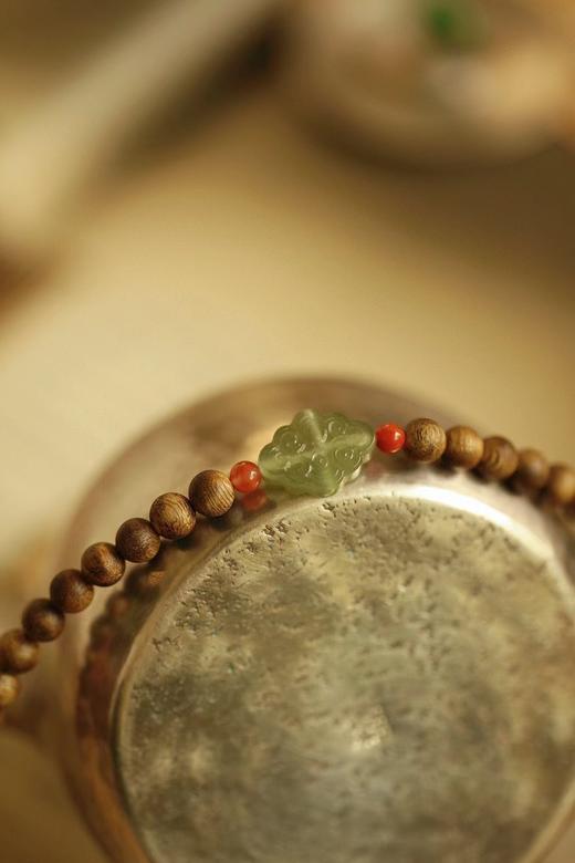 绿棋楠【雨洛】手串 0.6*38 商品图2