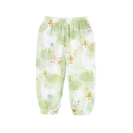 【39.9/2条纯棉防蚊裤】儿童防蚊裤夏季薄款宝宝纯棉休闲运动裤男女童宽松外穿婴儿灯笼子 商品图4