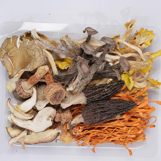 三朵银花 七彩菌汤包羊肚菌菌菇汤料包鸡松茸虫草花干货煲汤食材70g/袋 商品图4