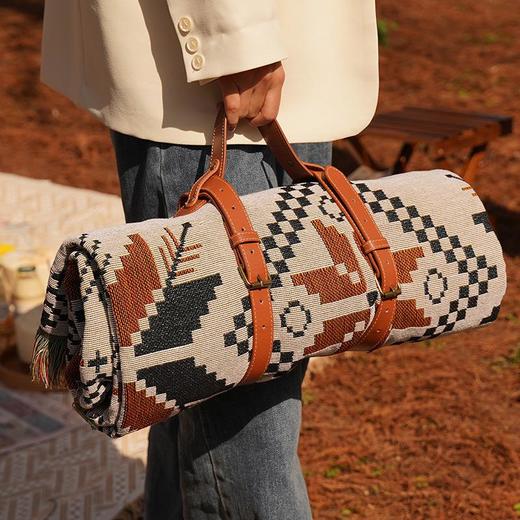野餐垫防潮垫加厚波西米亚地垫帐篷户外露营毯子野餐垫blanket 商品图0