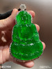 老坑玻璃种帝王绿观音吊坠【4022904】具体价格微信咨询 商品缩略图1