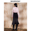 MAXRIENY黑桃钉珠鱼尾裙复古开叉半裙中长半身裙(货号:MC87SK815) 商品缩略图3