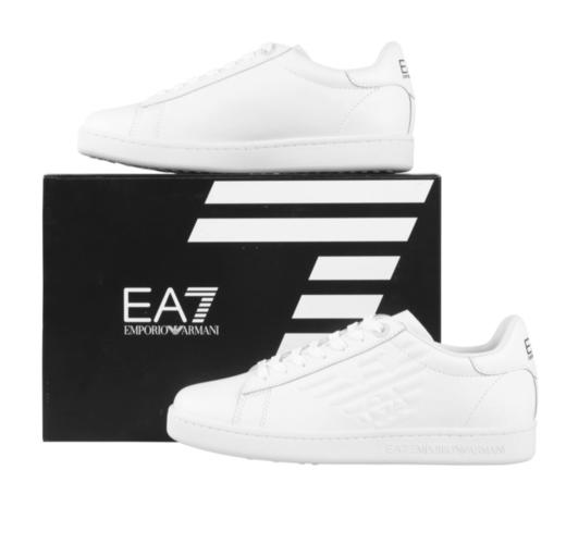 Armani EA7 阿玛尼 男女通款真皮运动休闲鞋/小白鞋 11948 商品图0