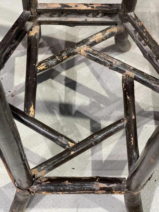 竹制六方灯笼型水盆架，顺丰包邮 商品图3