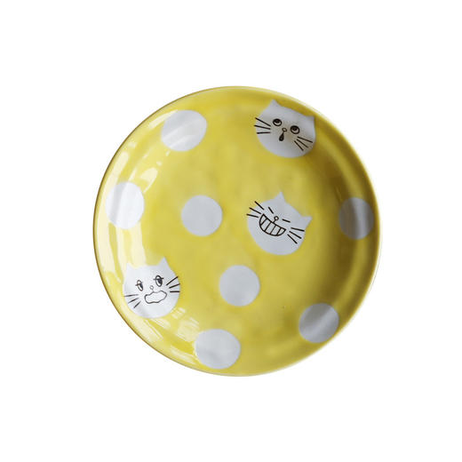 日本进口猫猫餐盘碟子 商品图4