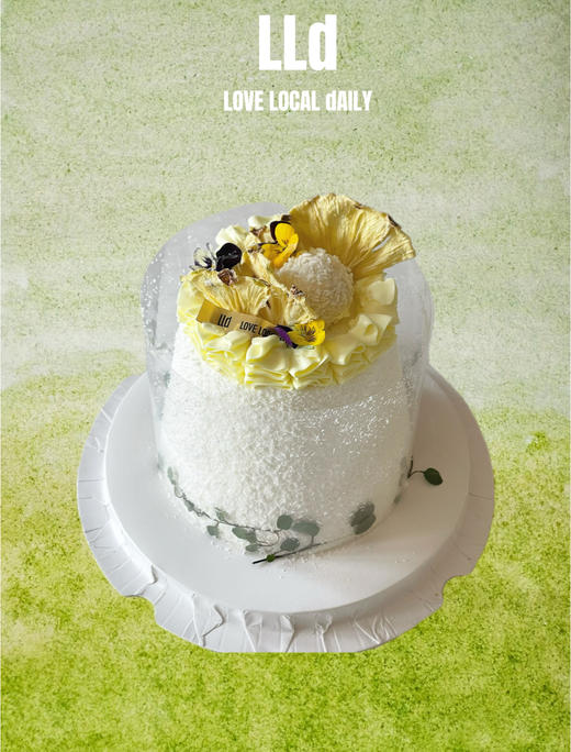 金凤梨椰香斑斓 · 奶油蛋糕 商品图0