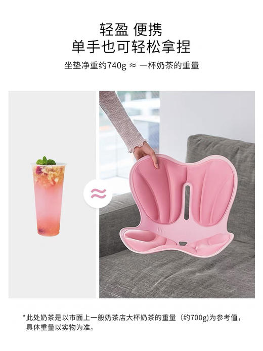 MTG花瓣坐垫轻柔款调整坐姿 支撑腰部 办公室靠垫 久坐坐垫 商品图3