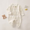 【云柔触感 无拘无束】婴儿连体衣秋季纯棉长袖长裤新生宝宝哈衣婴儿衣服全棉婴 儿服秋装 商品缩略图7