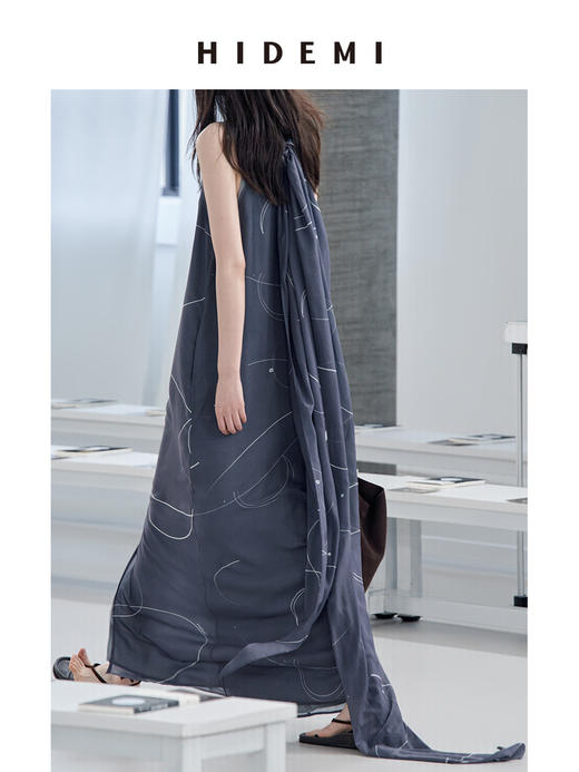 HIDEMI “昨日我是月亮”手绘艺术感印花系列五件套 商品图6