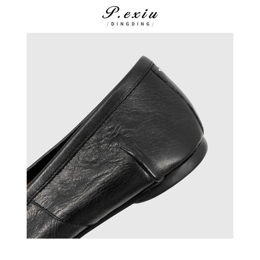 PanYiXiu/潘依绣进口植鞣羊皮tabi分趾平底芭蕾鞋 QL89601 商品图2