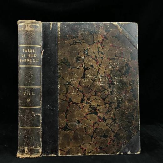 约19世纪后期 威尔逊的边境故事集（卷2） 真皮精装大16开 商品图0