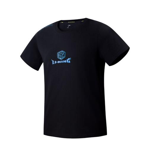 【“龙”重登场】乒乓球系列短袖文化衫黑色AHSUA55-1 商品图0