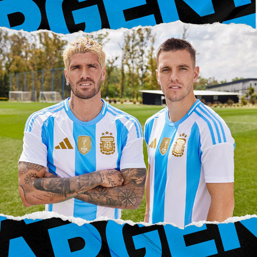 小李子ADIDAS阿迪达斯美洲杯2024阿根廷队球迷版球员版主场球衣成人男IP8388 商品图1