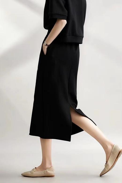 【空气棉上衣+开叉半裙】 运动休闲懒人套装 商品图11