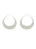 momoko｜38x35mm Large Crescent Moon Hoop Earrings [耳环 2色可选] 商品缩略图3
